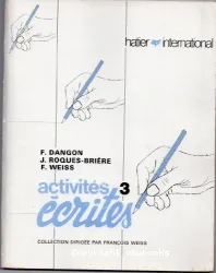 Activités écrites 3(Péd)