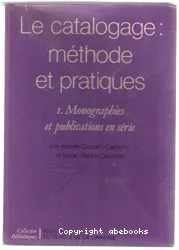 Le catalogage méthode et pratiques