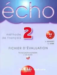 Echo 2 - Fichier d'évaluation