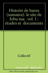 Histoire de Barus Sumatra ; Le site de Lobu Tua 1