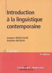 Introduction à la linguistique contemporaine