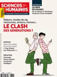 Sciences Humaines, N°372 - octobre 2024 - Le clash des générations ?