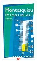 De l'esprit des lois