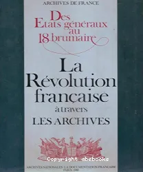 Des états généraux au 18 brumaire