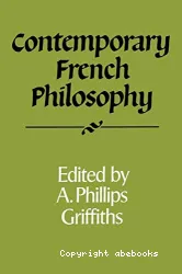 Contemporary French Philosophy