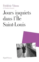 Jours inquiets dans l'île Saint-Louis