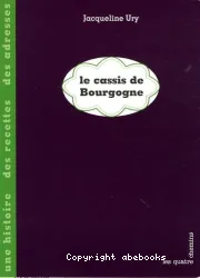 Le cassis de Bourgogne