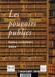 Les Pouvoir publics 2004