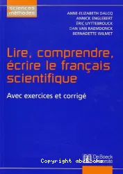 Lire, comprendre, écrire le français scientifique