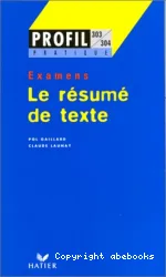 Le Résumé de texte