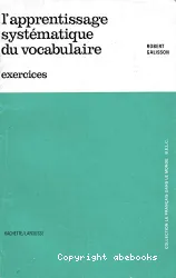 L'Apprentissage systématique du vocabulaire