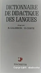 Dictionnaire de didactique des langues