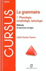 Phonologie, morphologie, lexicologie