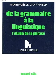 De la grammaire à la linguistique