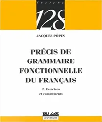 Précis de grammaire fonctionnelle du français