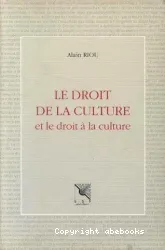 Le Droit de la culture