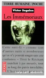 Les Immémoriaux.