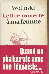 Lettre ouverte à ma femme