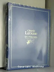 Grand Larousse en 5 volumes