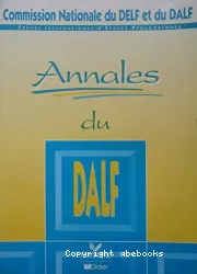 Annales du DALF