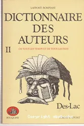 Dictionnaire biographique des auteurs: