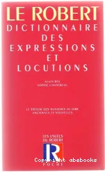 Dictionnaire des expressions et locutions