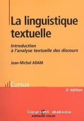 La linguistique textuelle