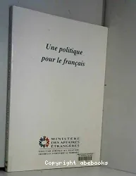 Une politique pour le fran]cais