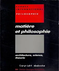 Matière et philosophie