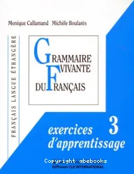 Exercices d'apprentissage 3 (Péd)